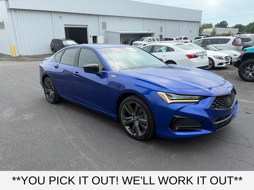 Used 2021 Acura TLX w/ A-SPEC Package FWD image 1