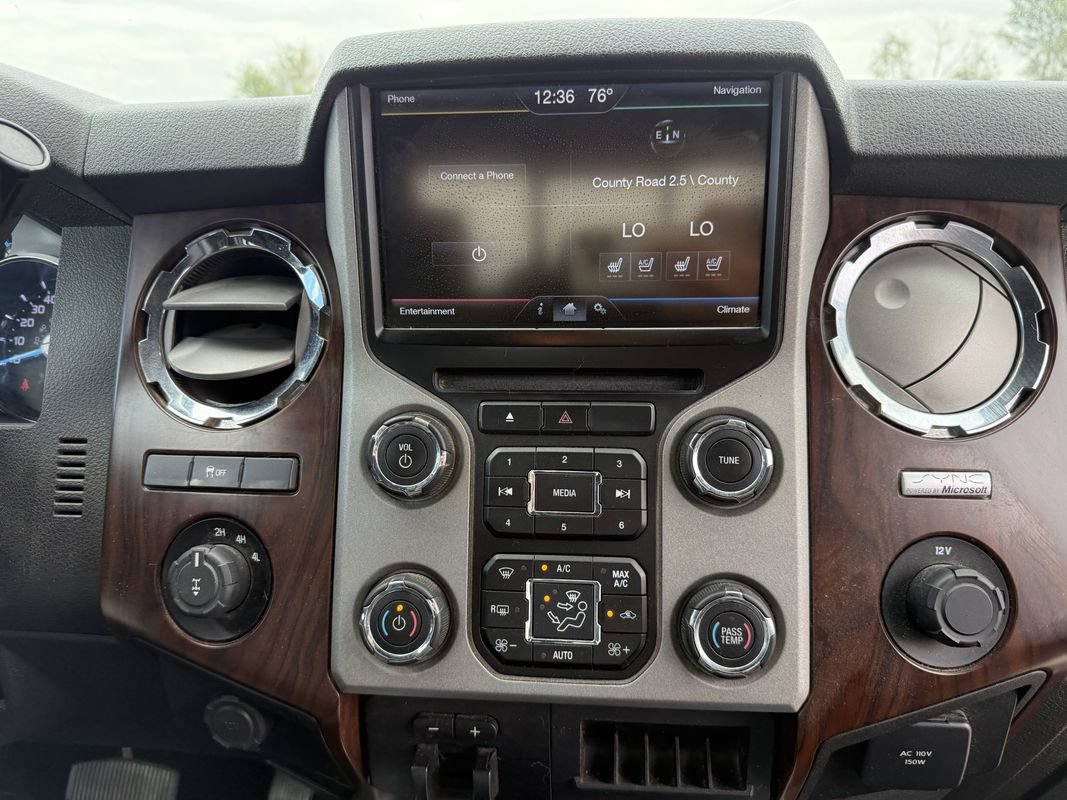 Used 2014 Ford F350 Lariat w/ Lariat Chrome Package AWD/4WD image 17