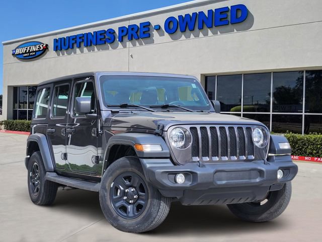 Certified 2022 Jeep Wrangler Unlimited Sport AWD/4WD image 1
