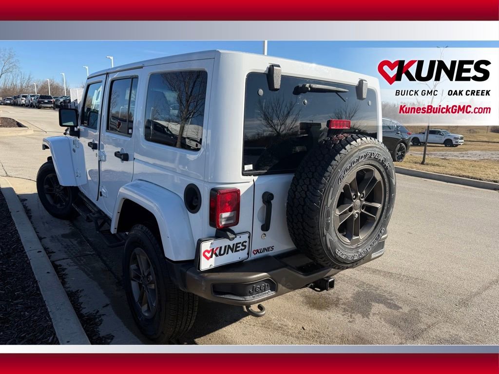 Used 2016 Jeep Wrangler Unlimited Sahara image 4