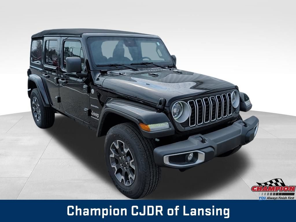 Used 2024 Jeep Wrangler Unlimited Sahara w/ Technology Group AWD/4WD image 8