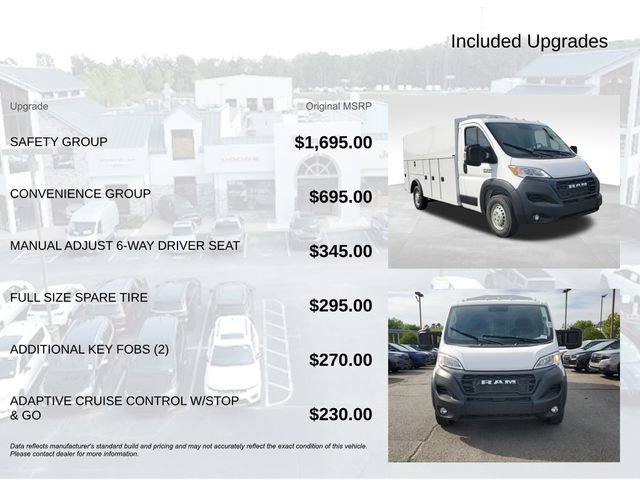 New 2026 RAM ProMaster 3500 w/ Safety Group FWD image 5