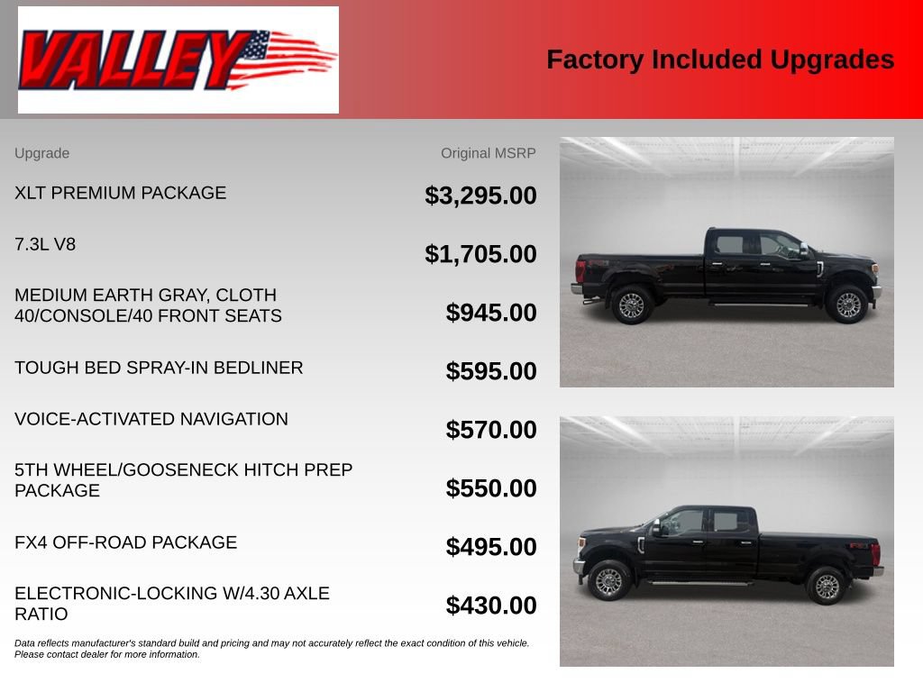 Used 2022 Ford F350 XLT w/ XLT Premium Package AWD/4WD image 5