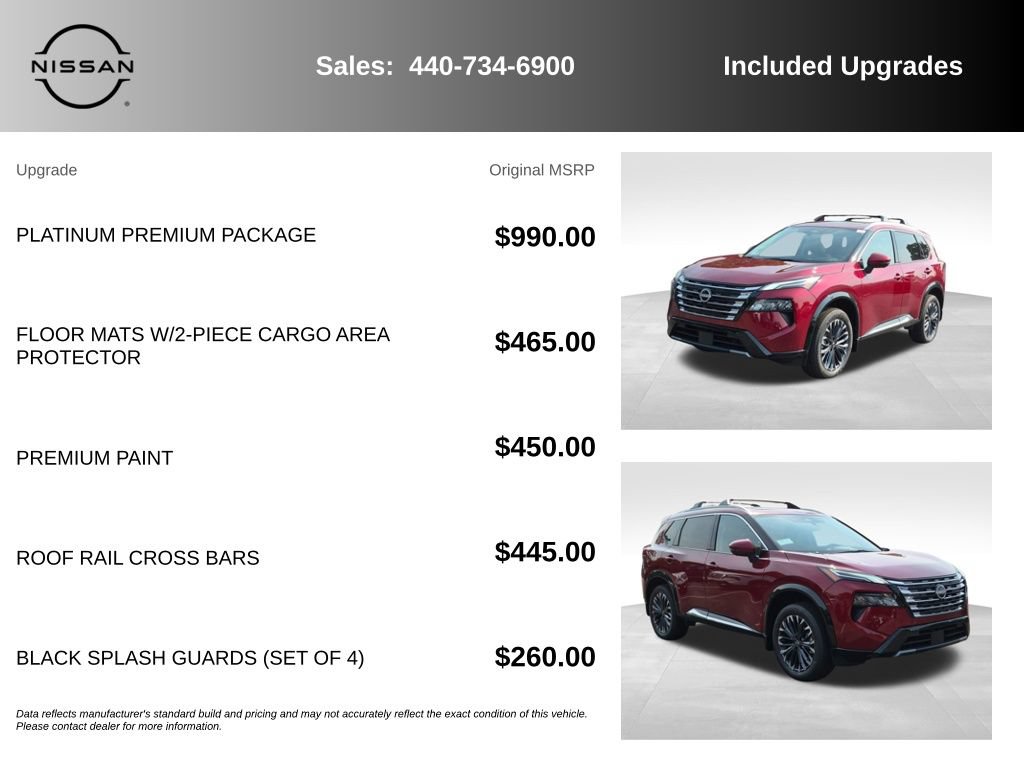New 2026 Nissan Rogue Platinum w/ Platinum Premium Package AWD/4WD image 7