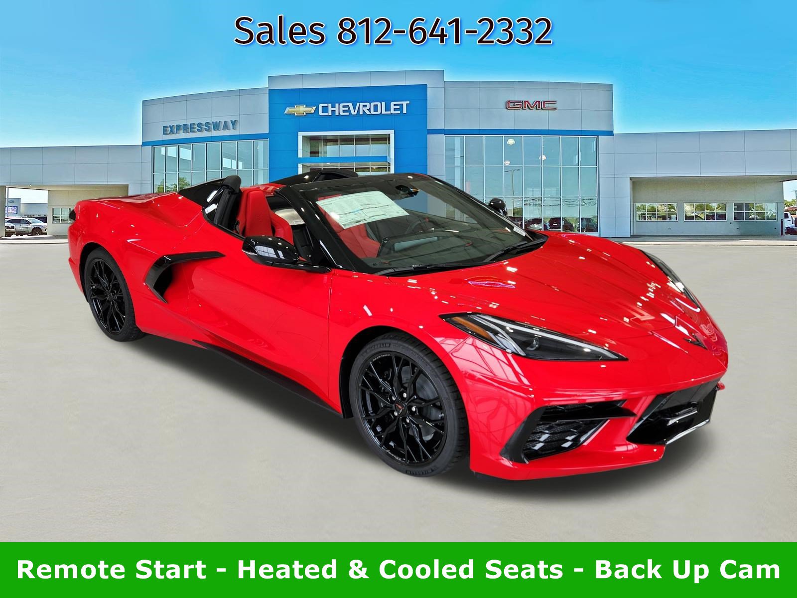 New 2027 Chevrolet Corvette Stingray Convertible RWD image 1