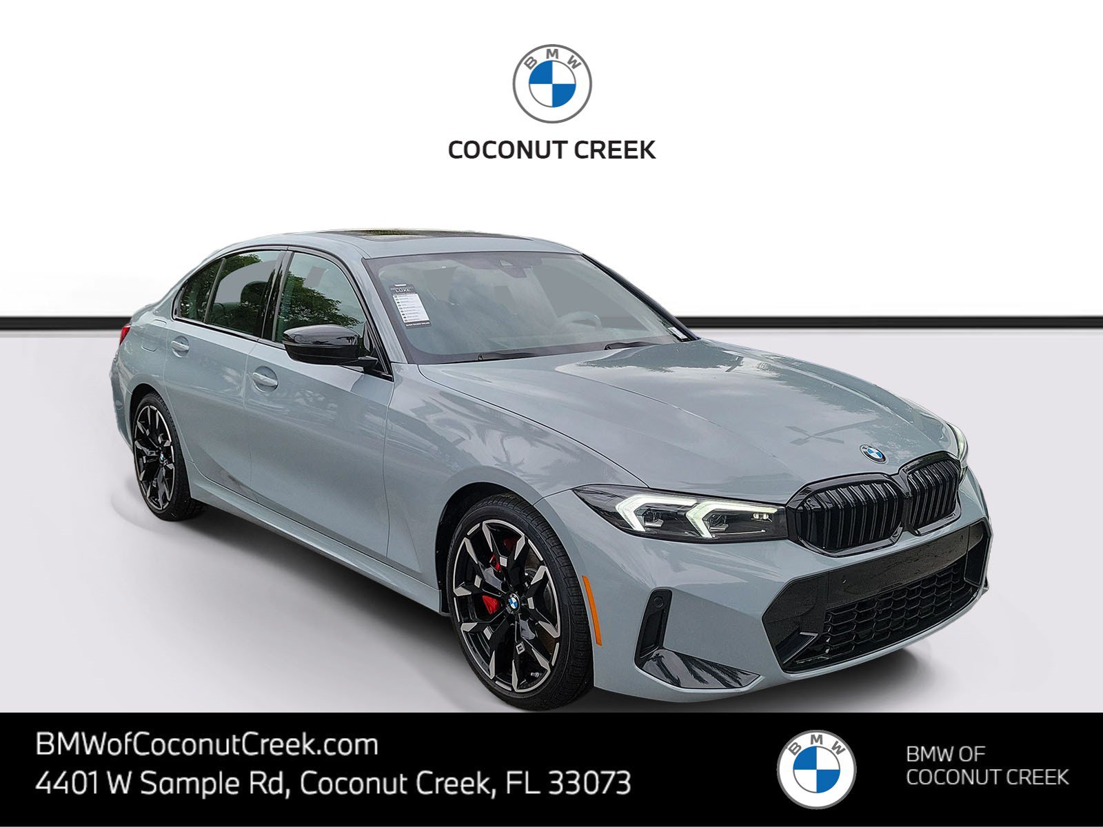New 2026 BMW 330i Sedan w/ M Sport Package