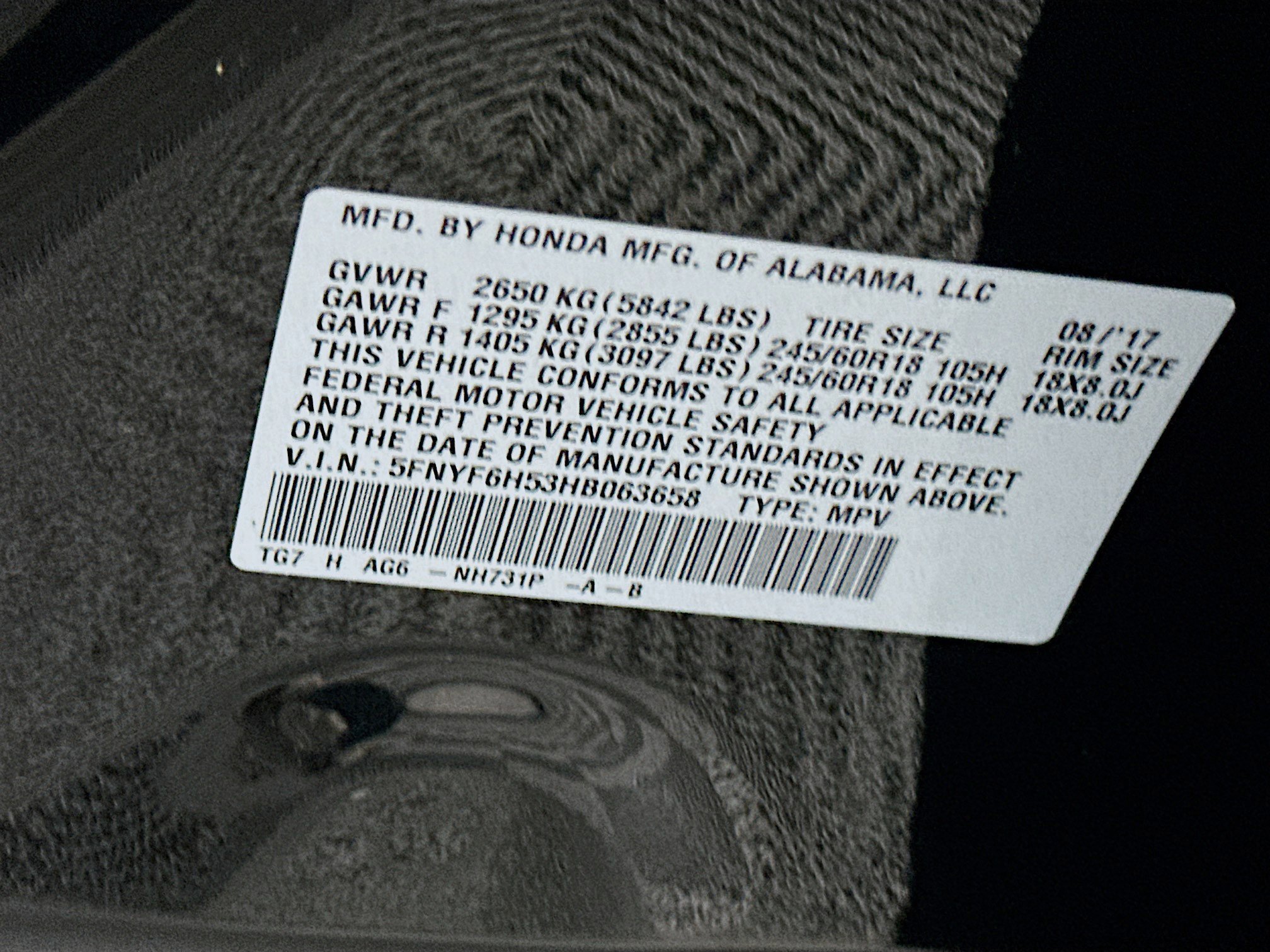 Used 2017 Honda Pilot EX-L image 12