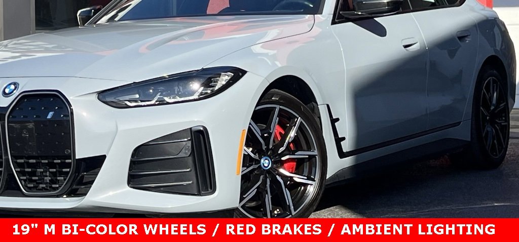 Used 2023 BMW i4 eDrive40 w/ M Sport Package image 2
