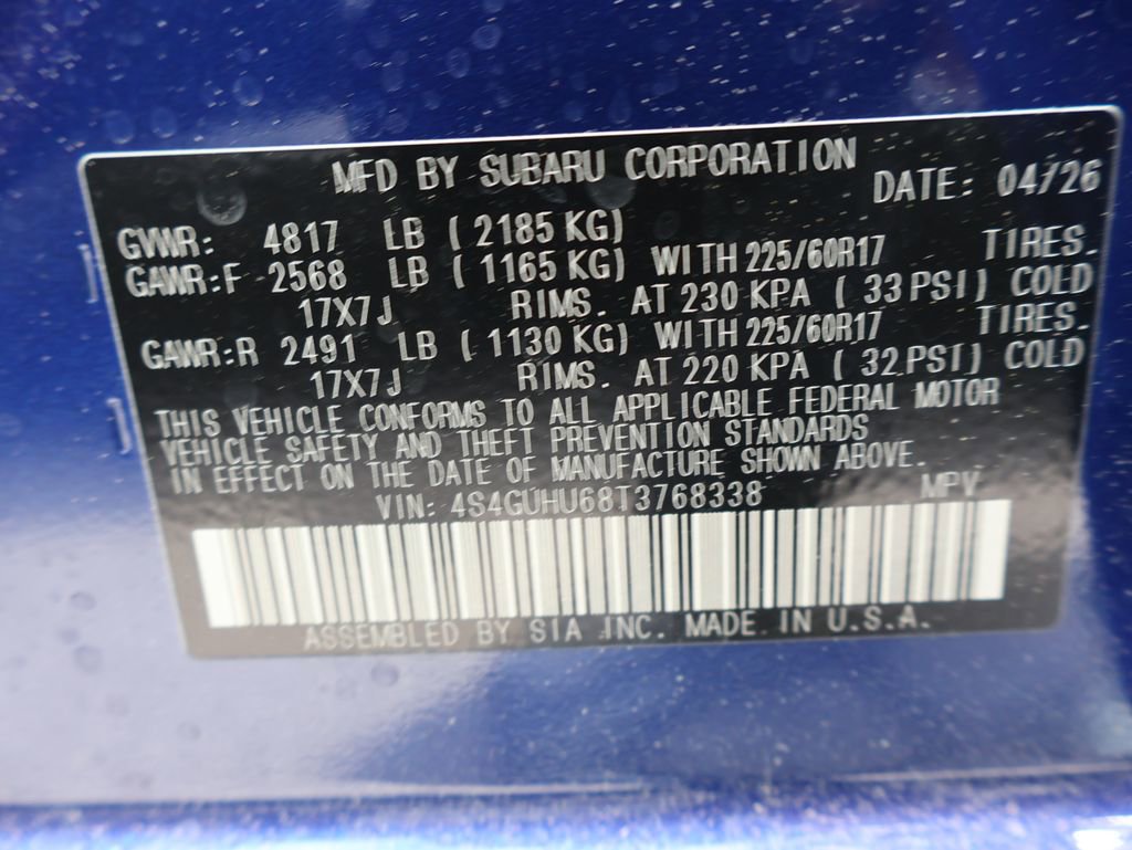 New 2026 Subaru Crosstrek 2.5i Wilderness AWD/4WD image 41