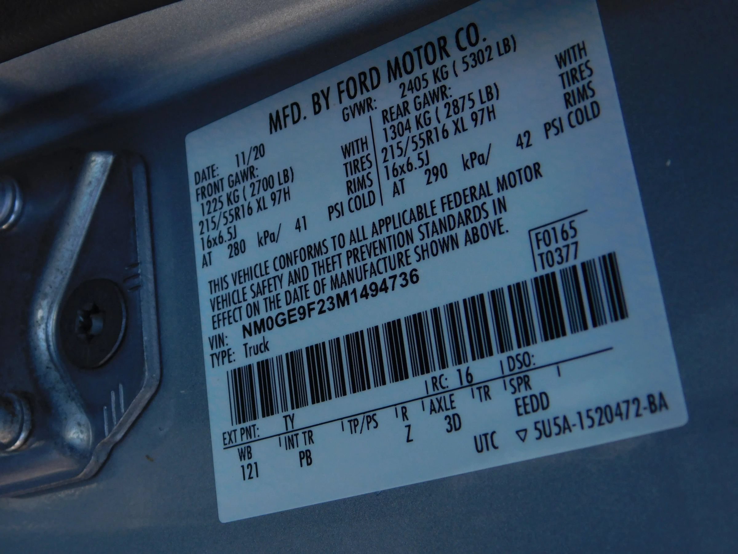 Used 2021 Ford Transit Connect XLT FWD image 28