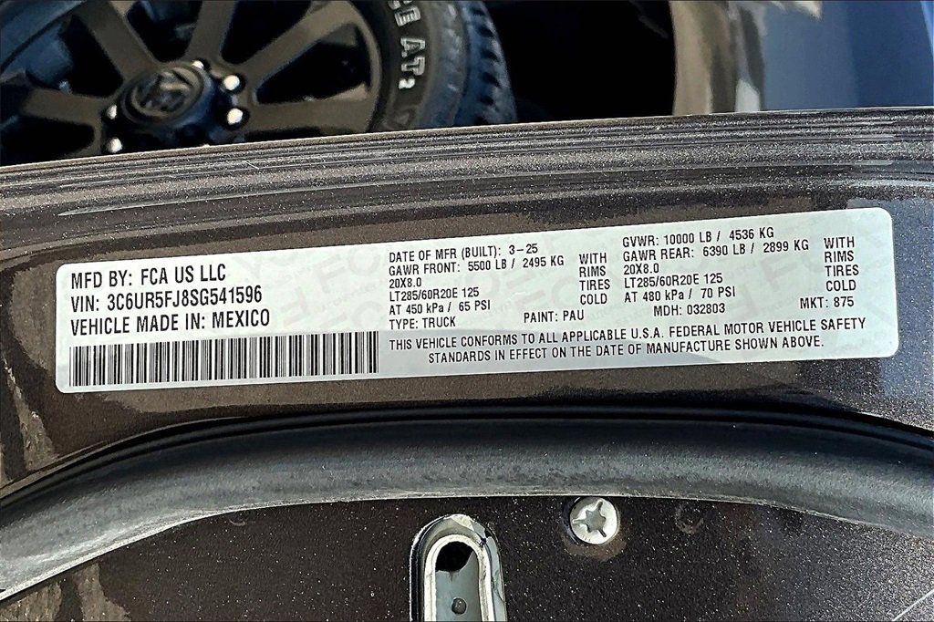 Used 2025 RAM 2500 Laramie w/ Night Edition image 36