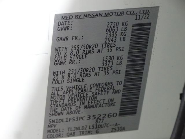 Used 2023 INFINITI QX60 Luxe w/ Cargo Package image 23