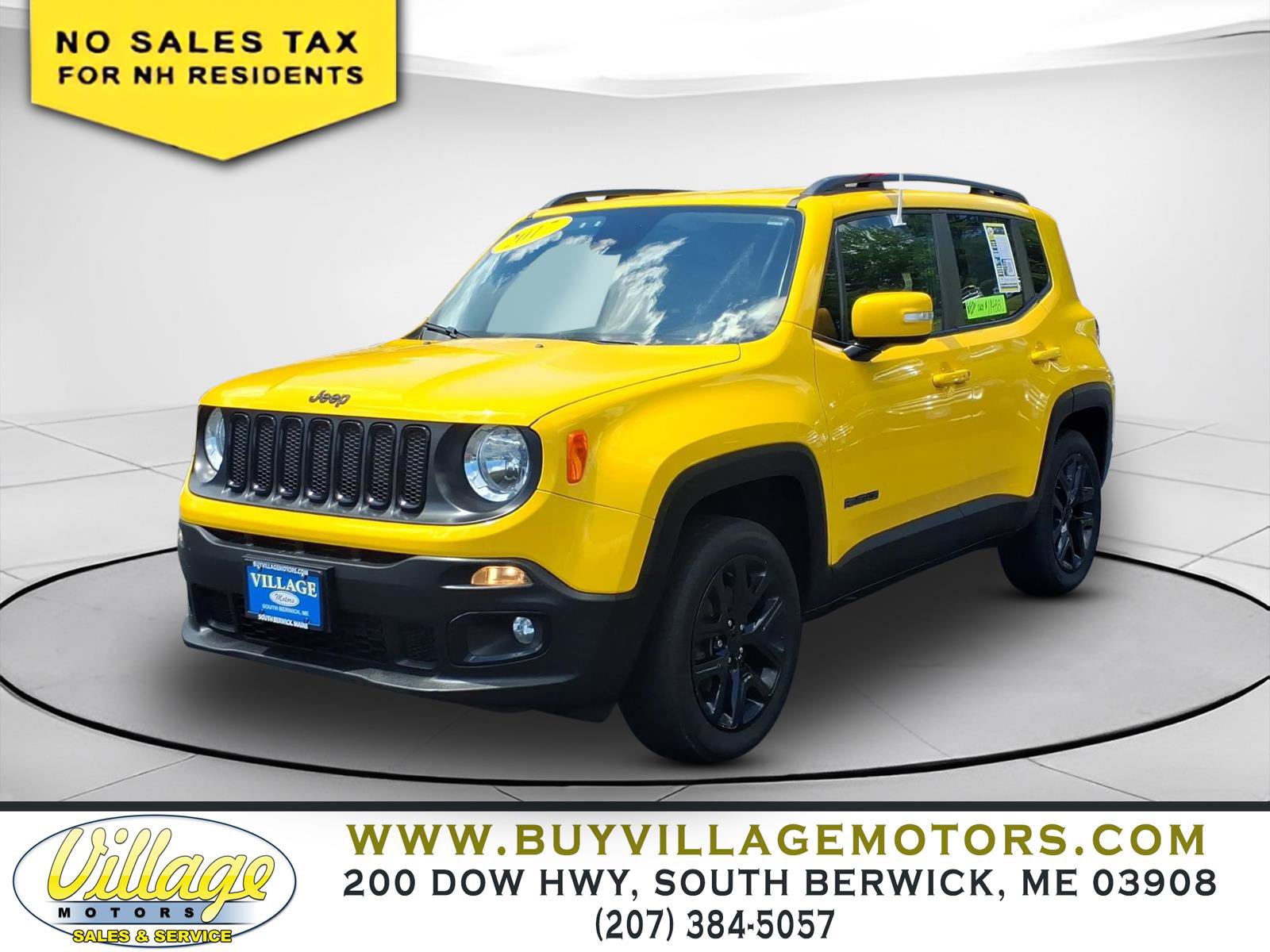 Used 2017 Jeep Renegade Altitude AWD/4WD image 3