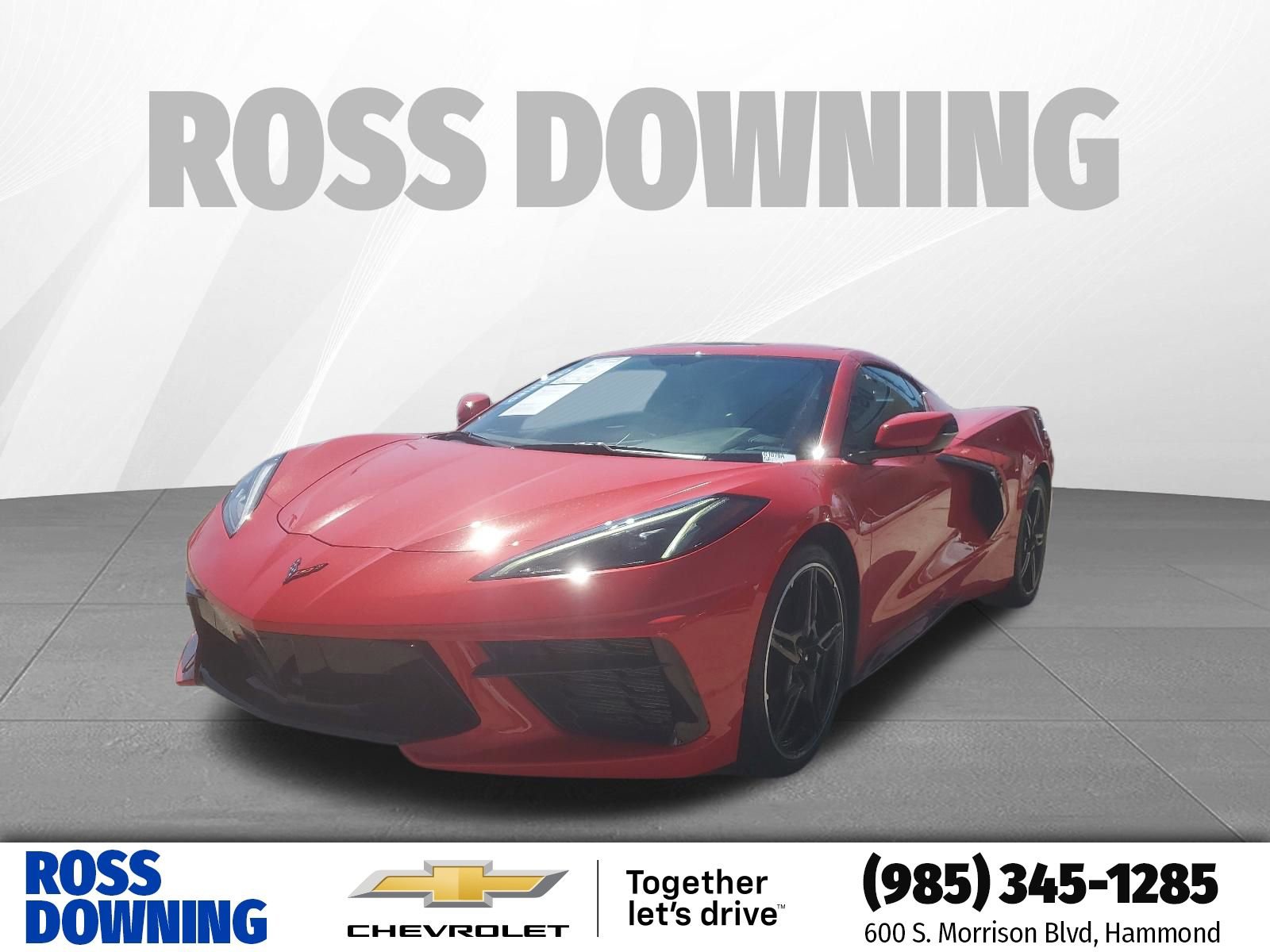 Certified 2022 Chevrolet Corvette Stingray Coupe w/ 1LT