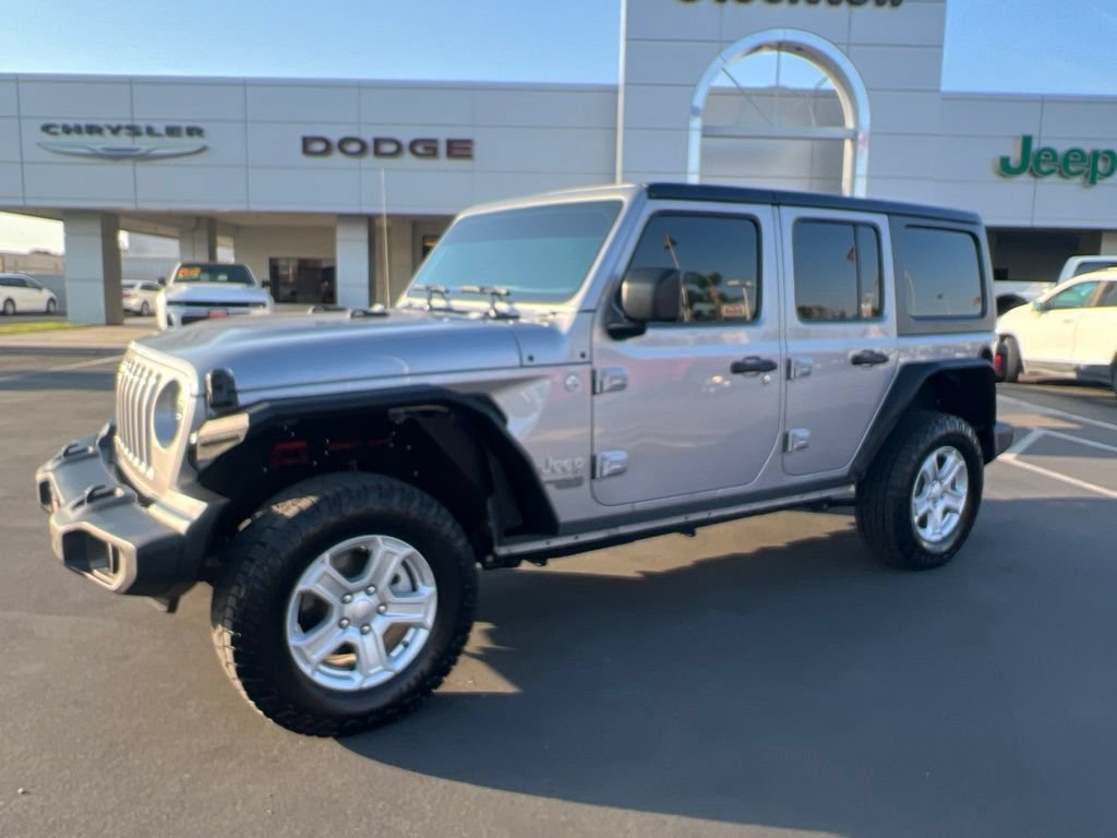 Used 2020 Jeep Wrangler Unlimited Sport S AWD/4WD image 3