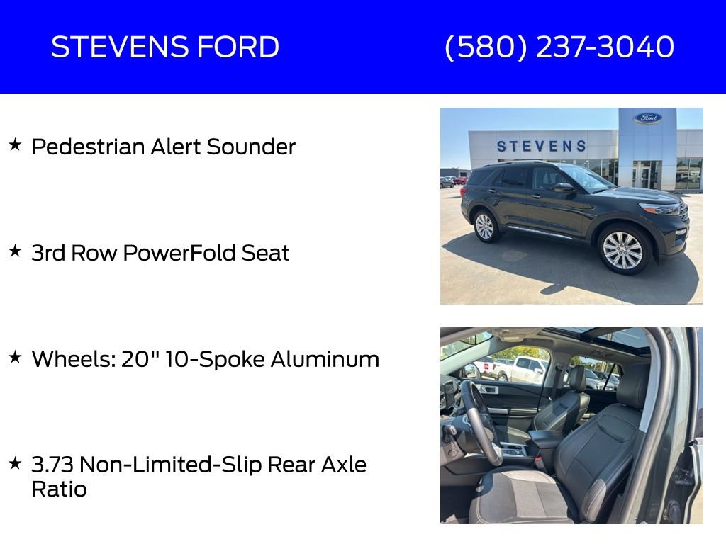 Used 2022 Ford Explorer Limited w/ Hybrid Equipment Group 310A image 24