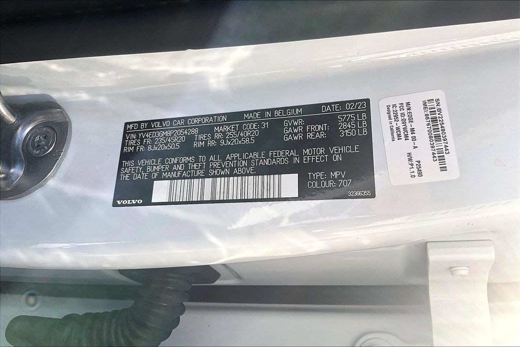 Certified 2023 Volvo C40 P8 Recharge Ultimate AWD/4WD image 45