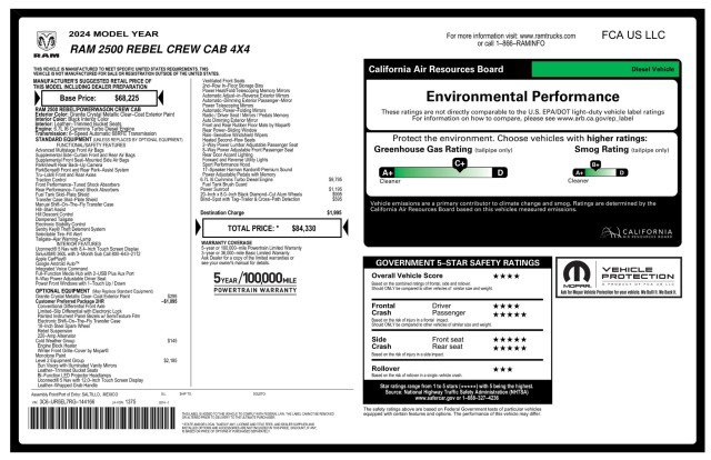 Used 2024 RAM 2500 Rebel w/ Level 2 Equipment Group AWD/4WD image 3