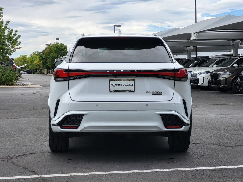 Used 2023 Lexus RX 500h F Sport w/ Cold Area Package AWD/4WD image 5