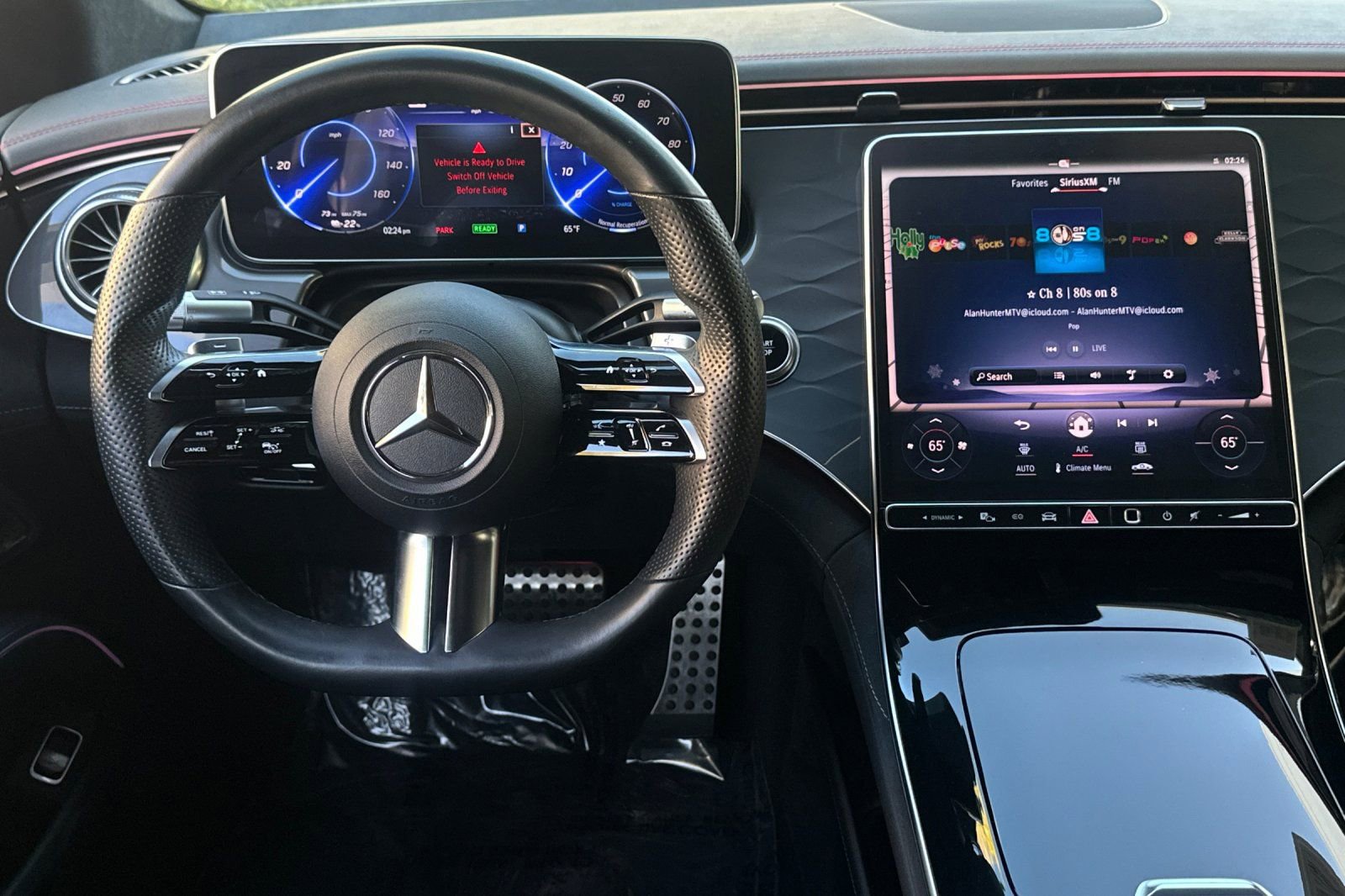 Certified 2022 Mercedes-Benz EQS 450+ 450 w/ AMG Line Exterior image 28