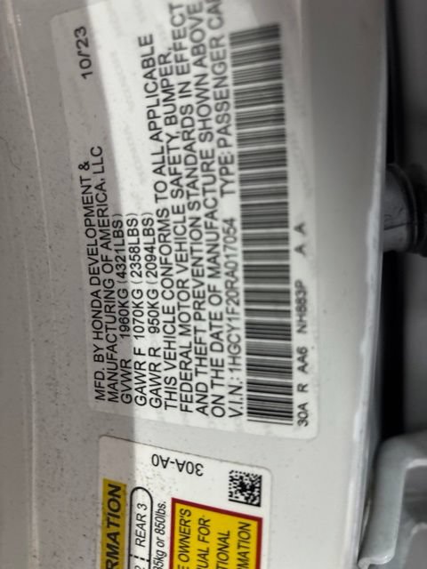 Used 2024 Honda Accord LX image 43