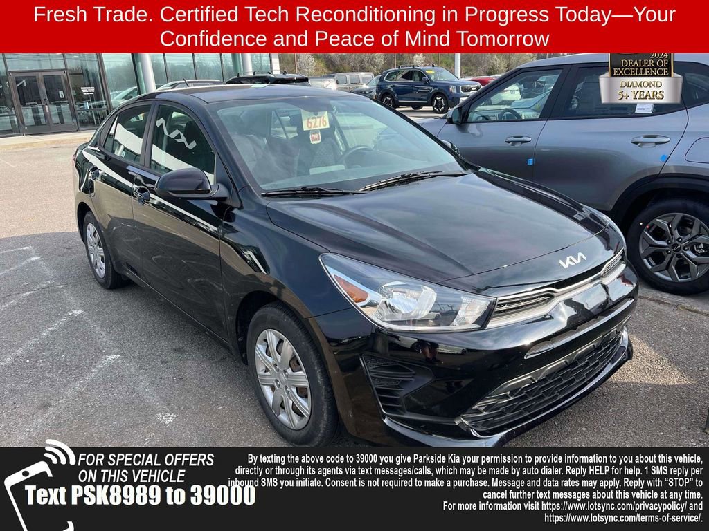Used 2022 Kia Rio S