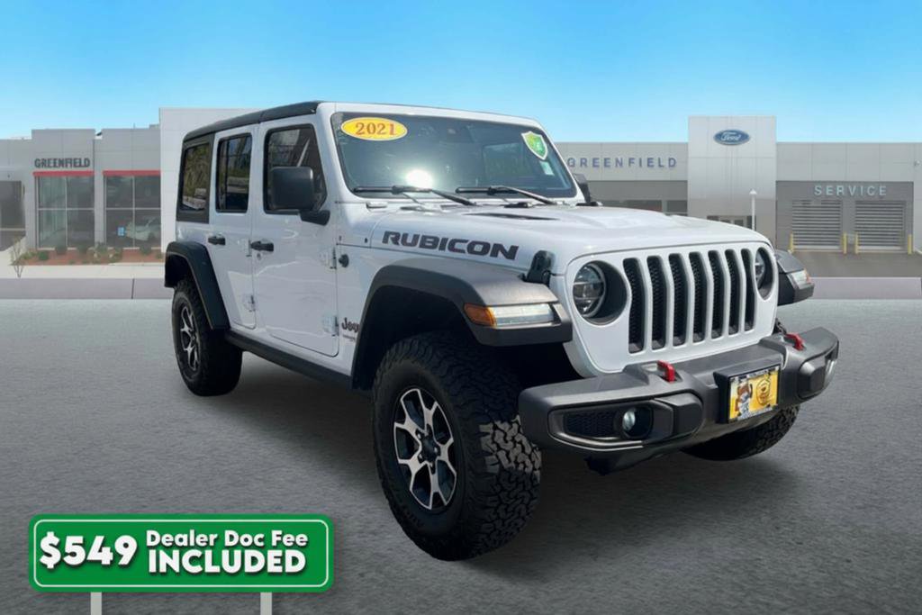 Used 2021 Jeep Wrangler Unlimited Rubicon AWD/4WD image 1