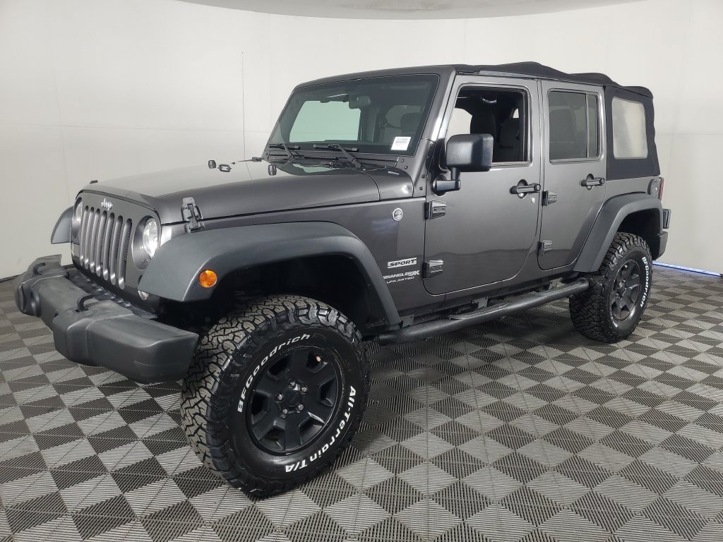 Used 2018 Jeep Wrangler Unlimited Sport w/ Connectivity Group AWD/4WD image 8