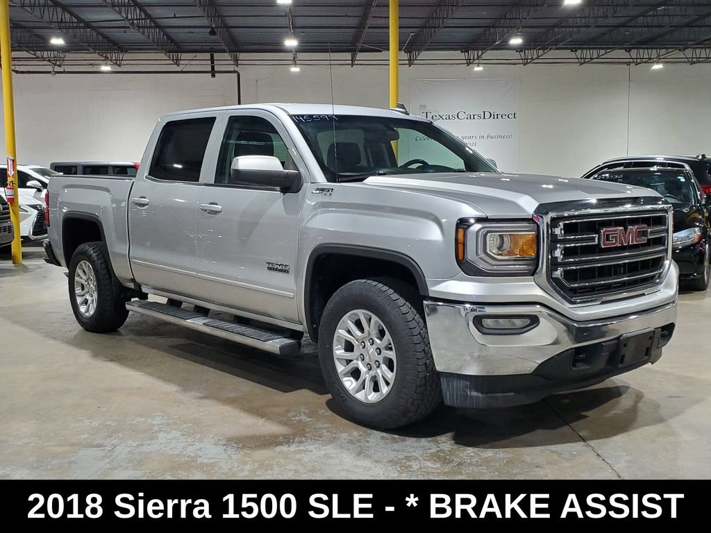 Used 2018 GMC Sierra 1500 SLE w/ Texas SLE Value Package AWD/4WD image 3