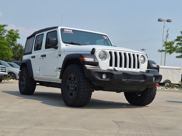 Used 2021 Jeep Wrangler Unlimited Sport AWD/4WD image 3