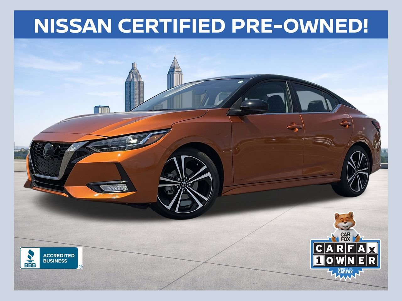 Certified 2023 Nissan Sentra SR w/ SR Premium Package
