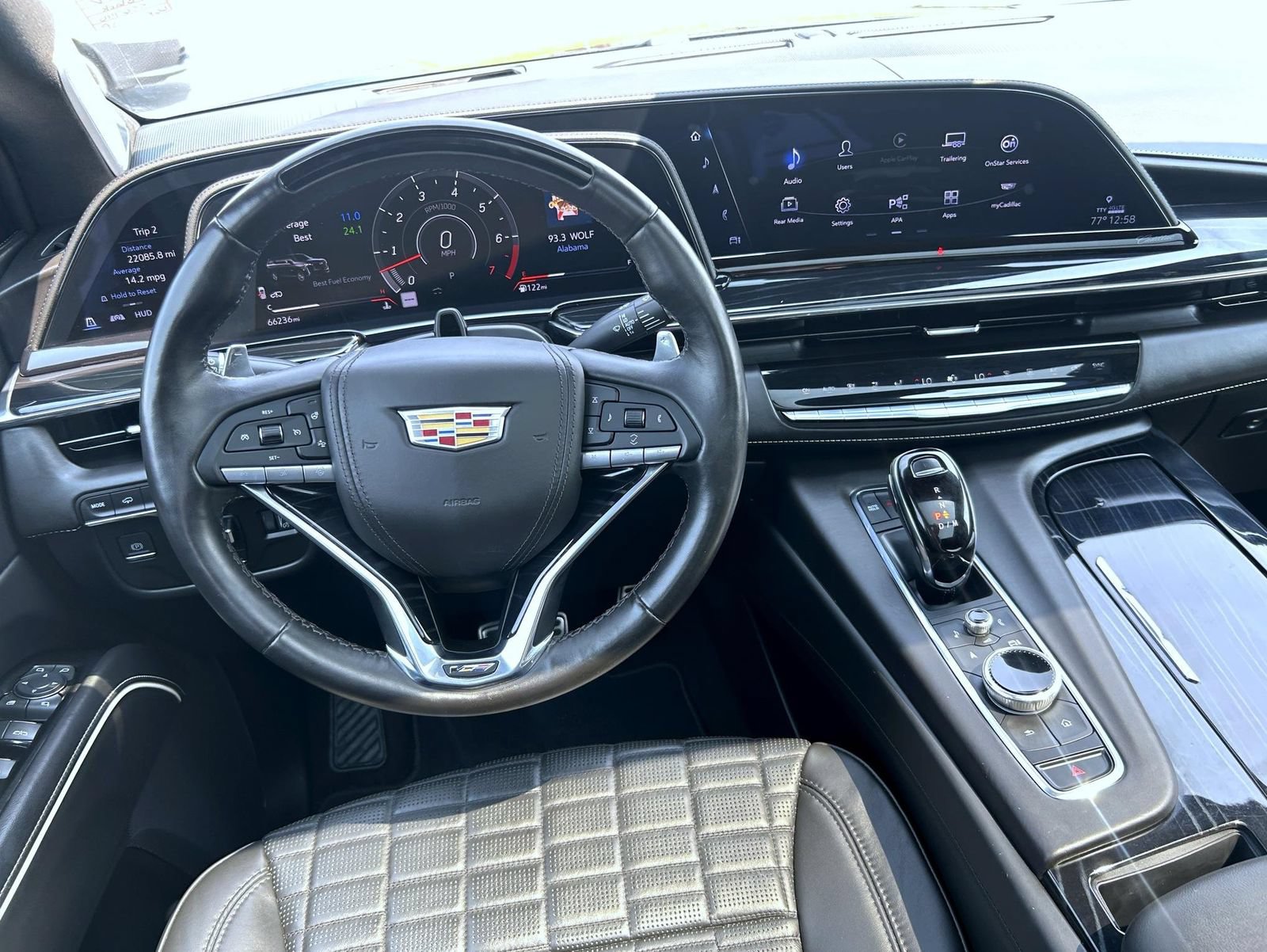 Used 2023 Cadillac Escalade V w/ Heavy-Duty Trailer Package AWD/4WD image 16