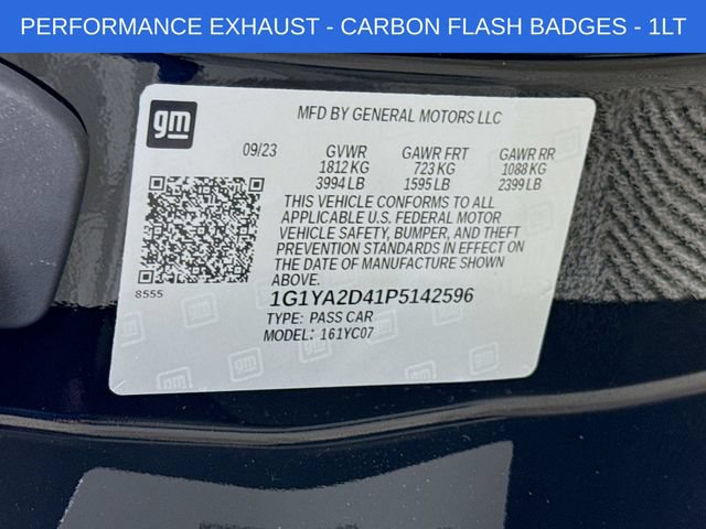 Used 2023 Chevrolet Corvette Stingray Coupe w/ 1LT RWD image 29