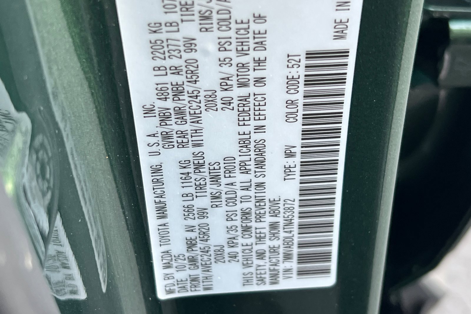 New 2026 MAZDA CX-50 AWD 2.5 S w/ Weather Package image 22