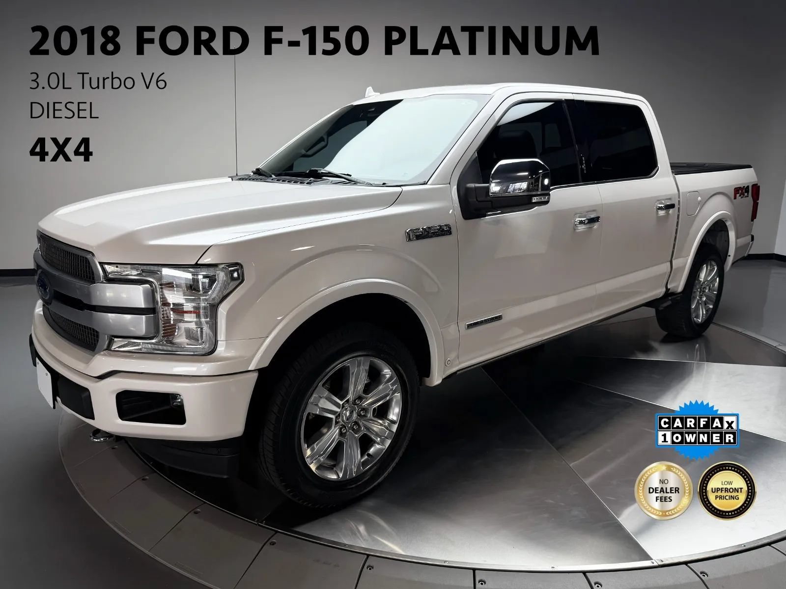 Used 2018 Ford F150 Platinum w/ Equipment Group 701A Luxury