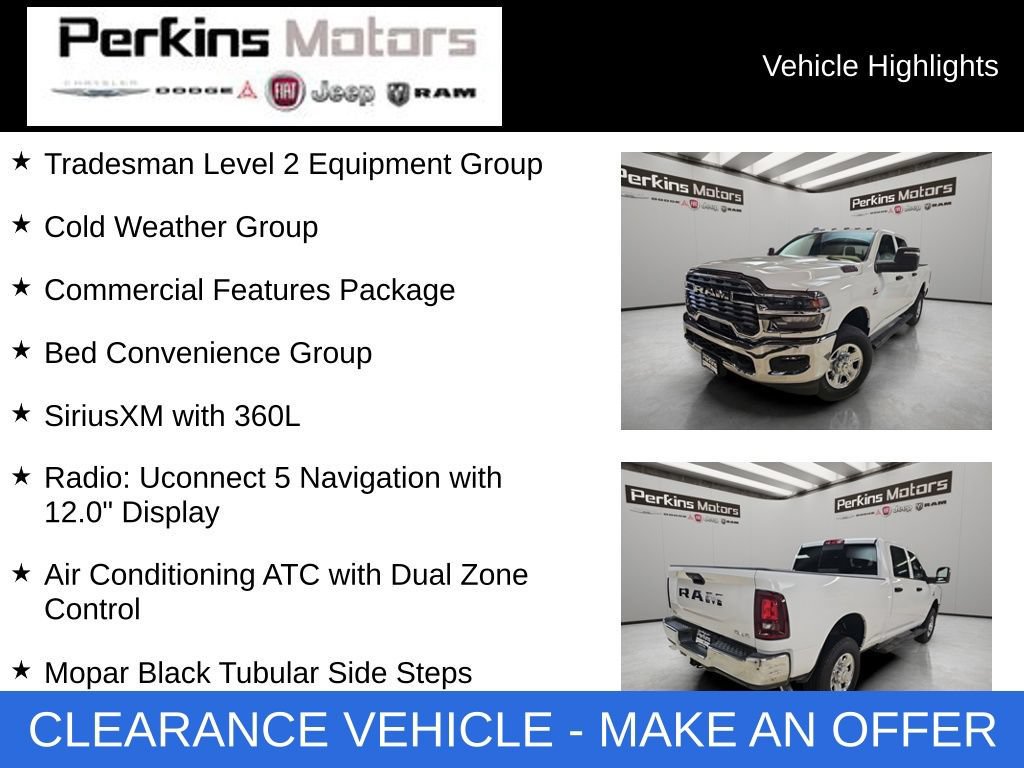 New 2026 RAM 2500 Tradesman AWD/4WD image 35