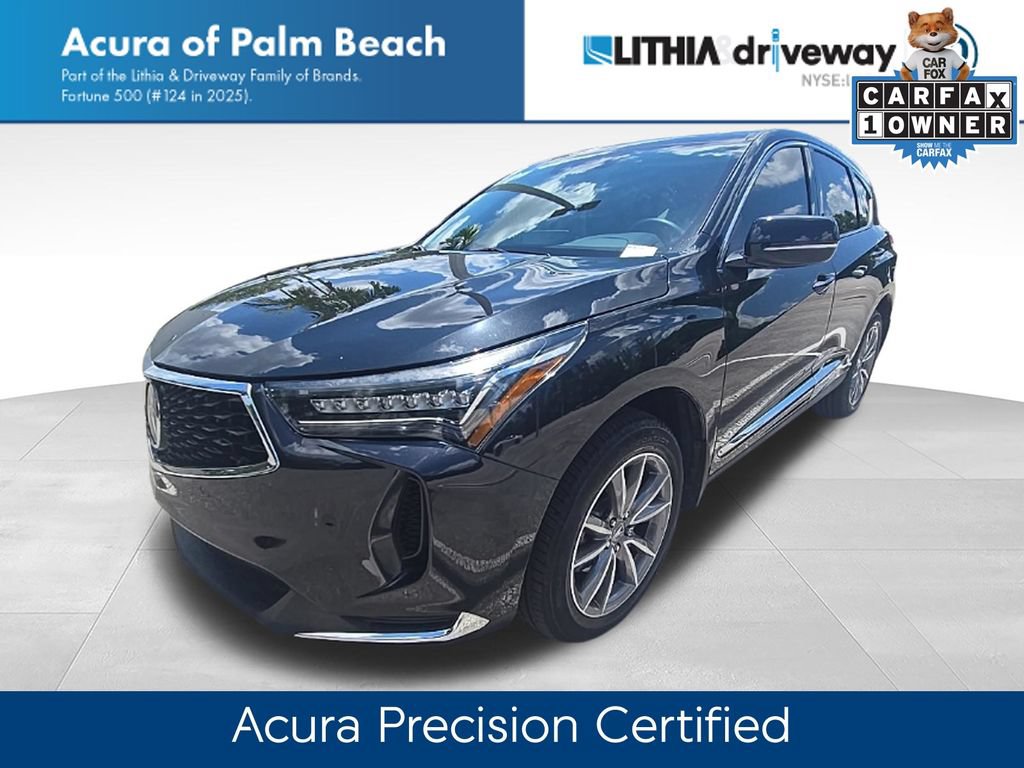 Certified 2023 Acura RDX w/ Technology Package FWD image 1