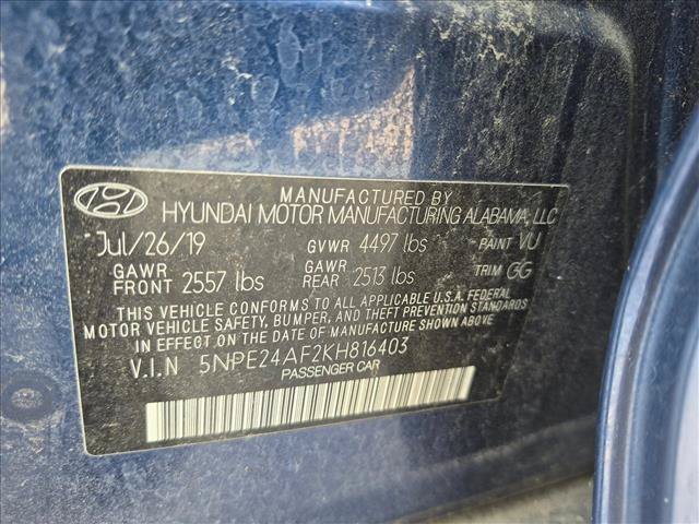 Used 2019 Hyundai Sonata SE FWD image 13