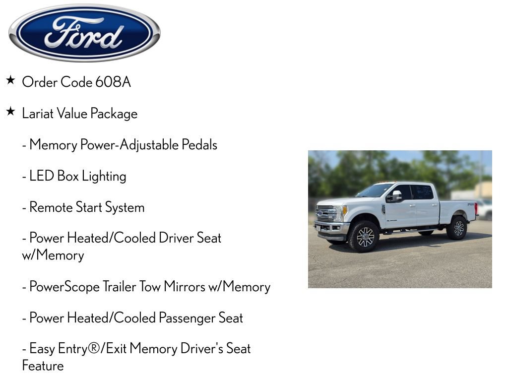 Used 2017 Ford F250 Lariat w/ Lariat Value Package AWD/4WD image 4