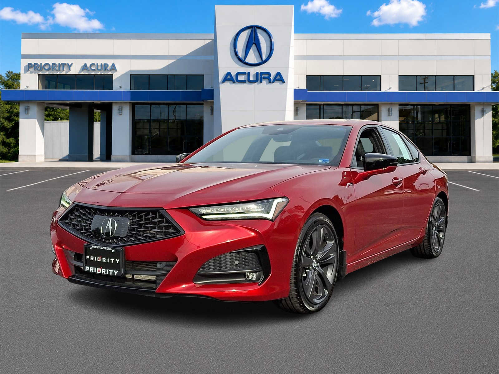 Certified 2023 Acura TLX w/ A-SPEC Package AWD/4WD image 1