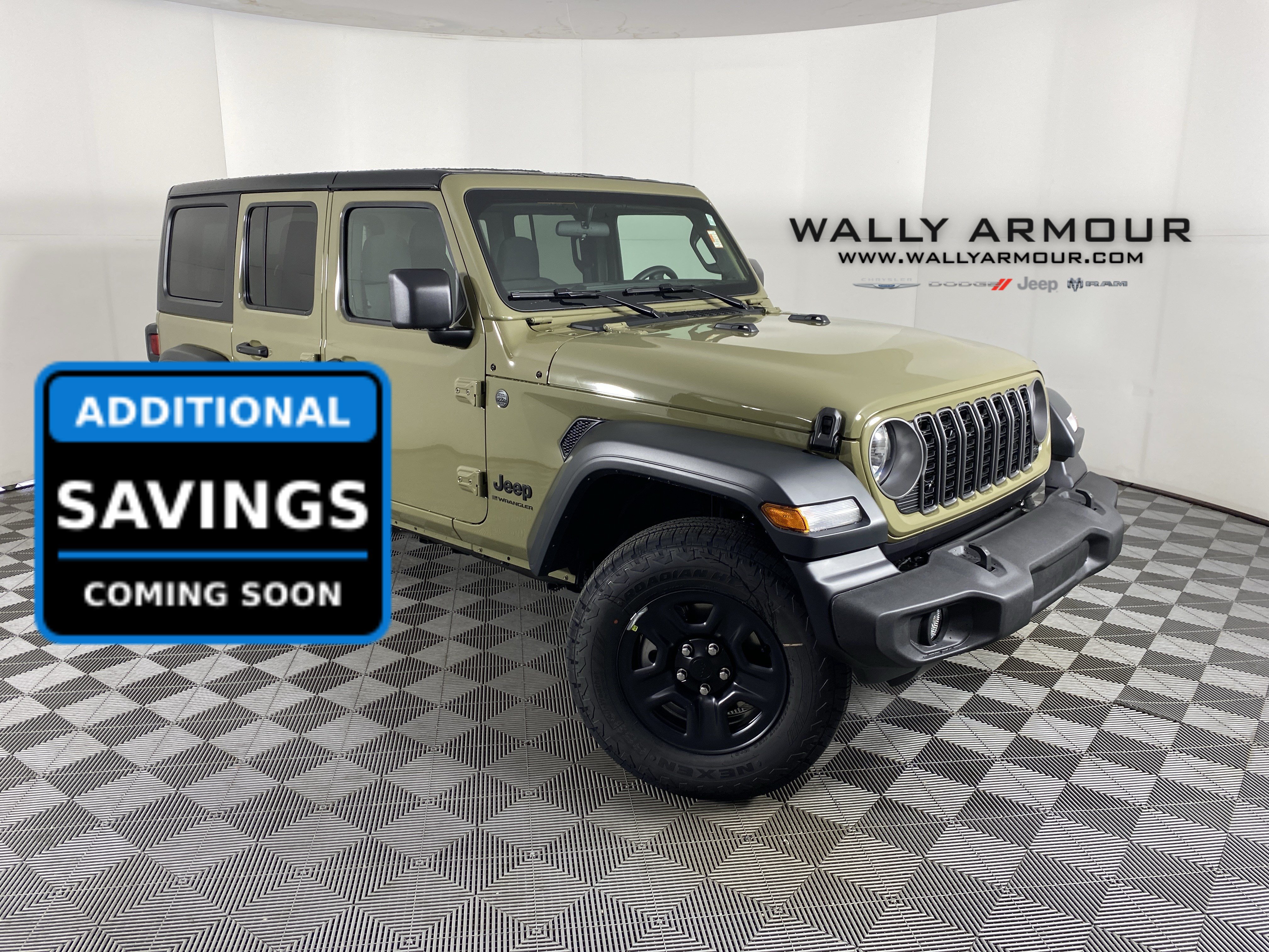 New 2026 Jeep Wrangler Unlimited Sport