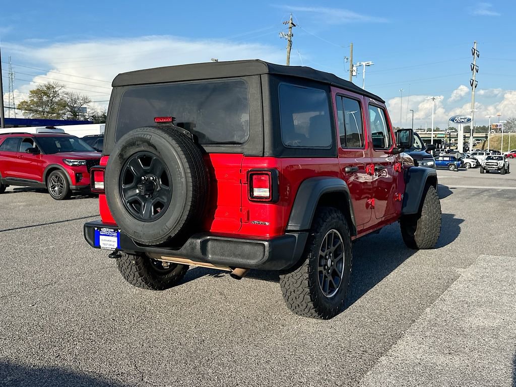 Used 2018 Jeep Wrangler Unlimited Sport image 7
