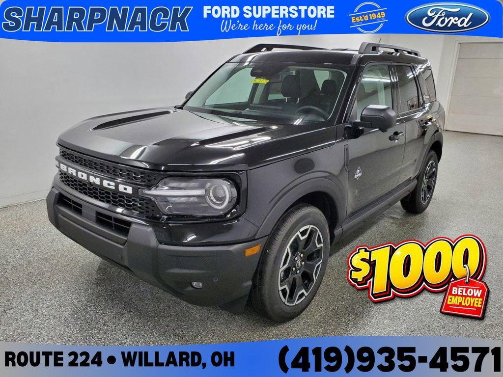 New 2025 Ford Bronco Sport Outer Banks w/ Outer Banks Tech Package+