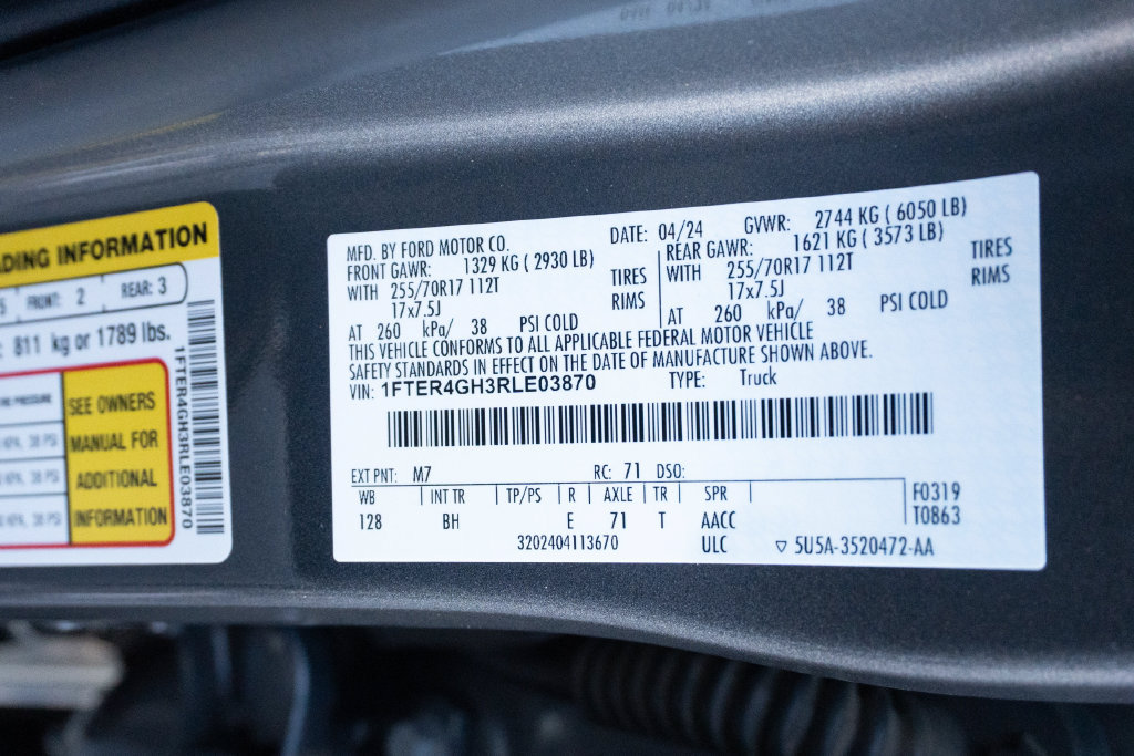 Used 2024 Ford Ranger XLT w/ Trailer Tow Package RWD image 30