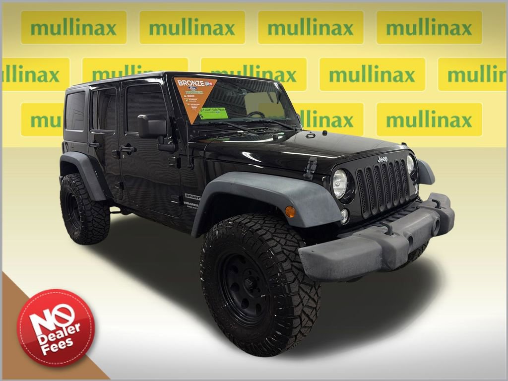 Used 2016 Jeep Wrangler Unlimited Sport w/ Quick Order Package 24S