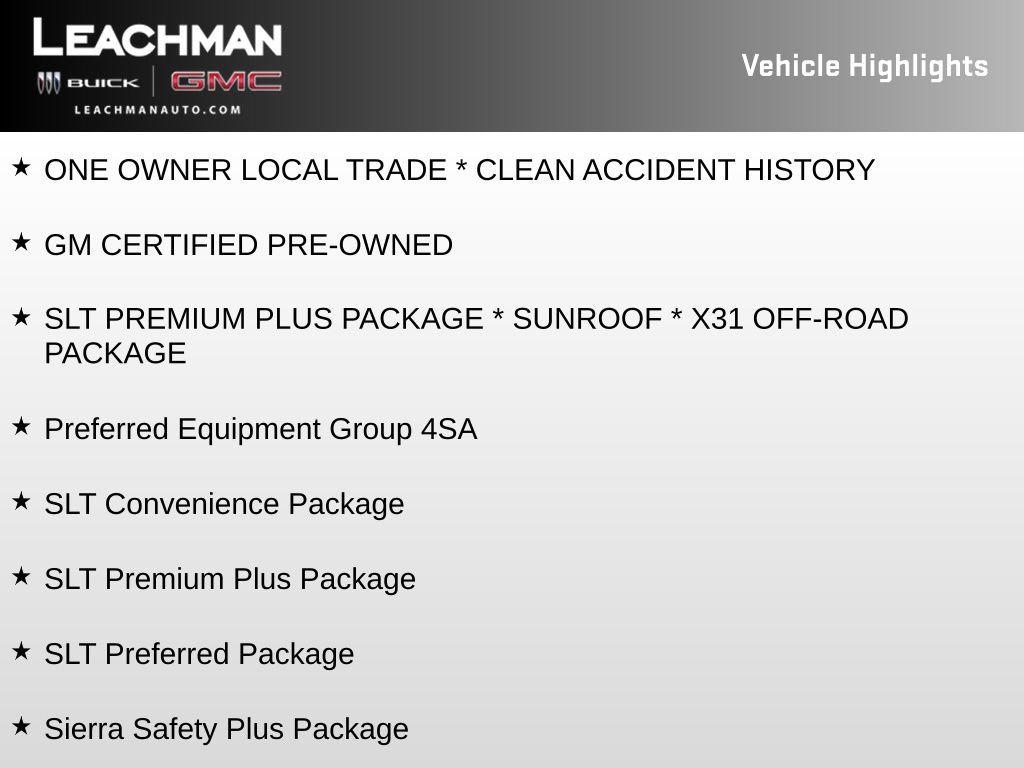 Certified 2024 GMC Sierra 1500 SLT w/ SLT Premium Plus Package image 8