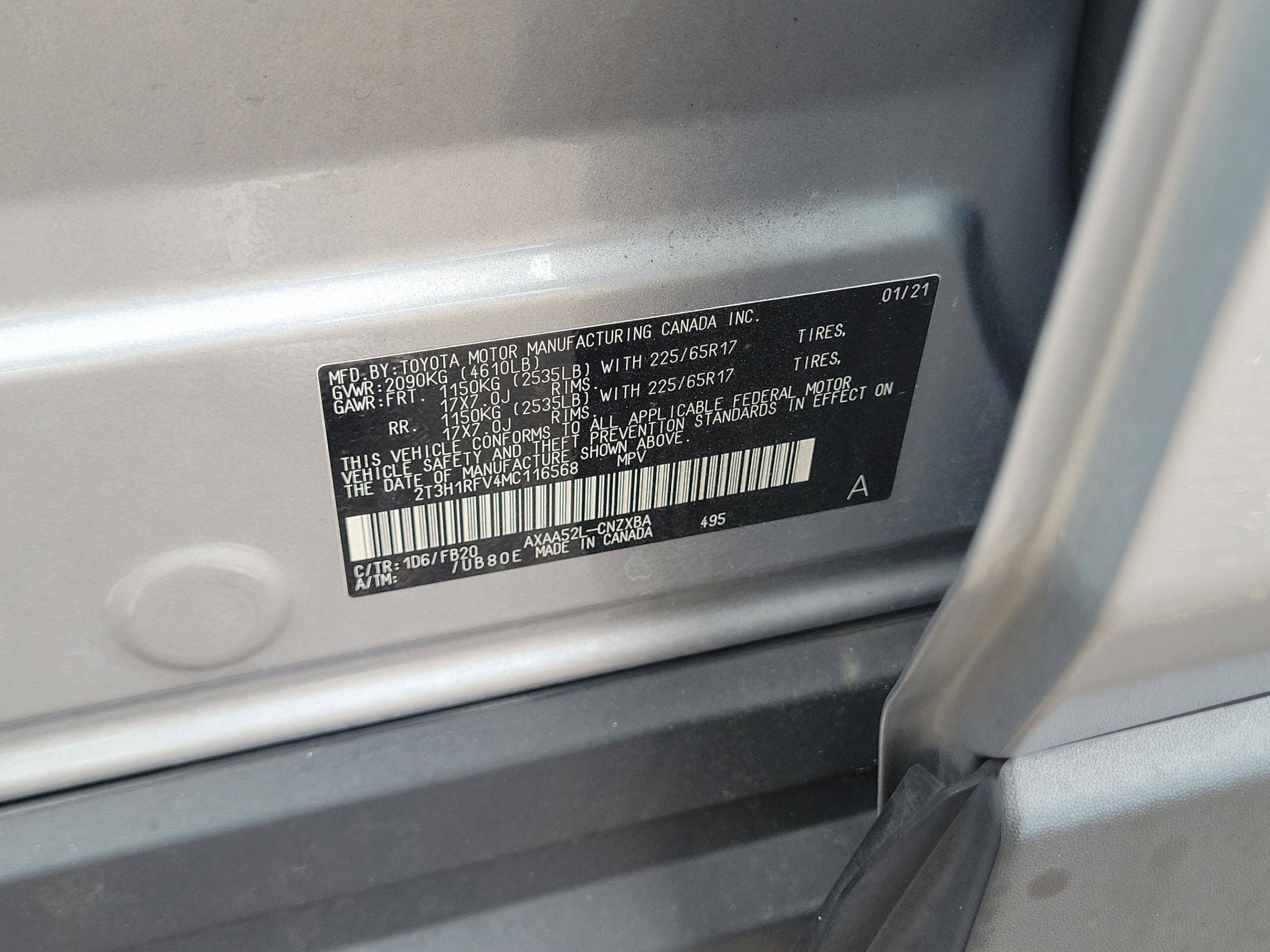 Used 2021 Toyota RAV4 LE FWD image 34