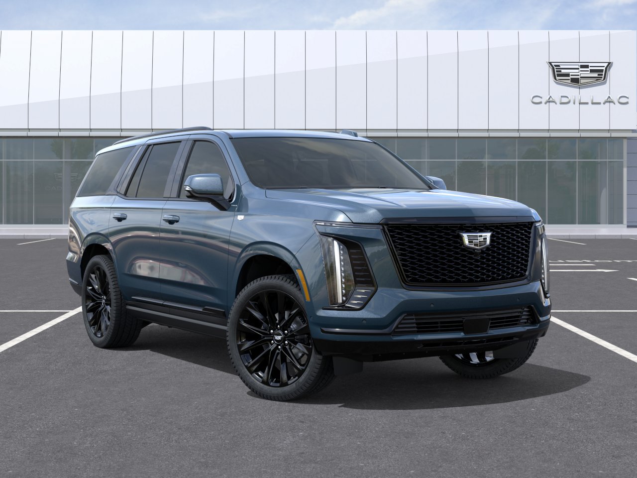 New 2026 Cadillac Escalade Platinum Sport w/ LPO, ONYX Package AWD/4WD image 7