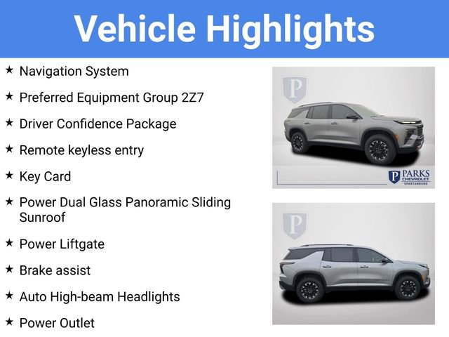 New 2026 Chevrolet Traverse Z71 w/ Driver Confidence Package image 4