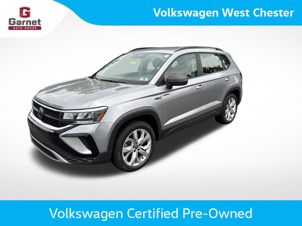 Certified 2023 Volkswagen Taos S w/ Driver Assistance Package AWD/4WD 360° Tour